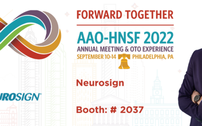 Neurosign Goes to AAO-HNSF, Bringing Biomedical Engineer to Discuss Device Design