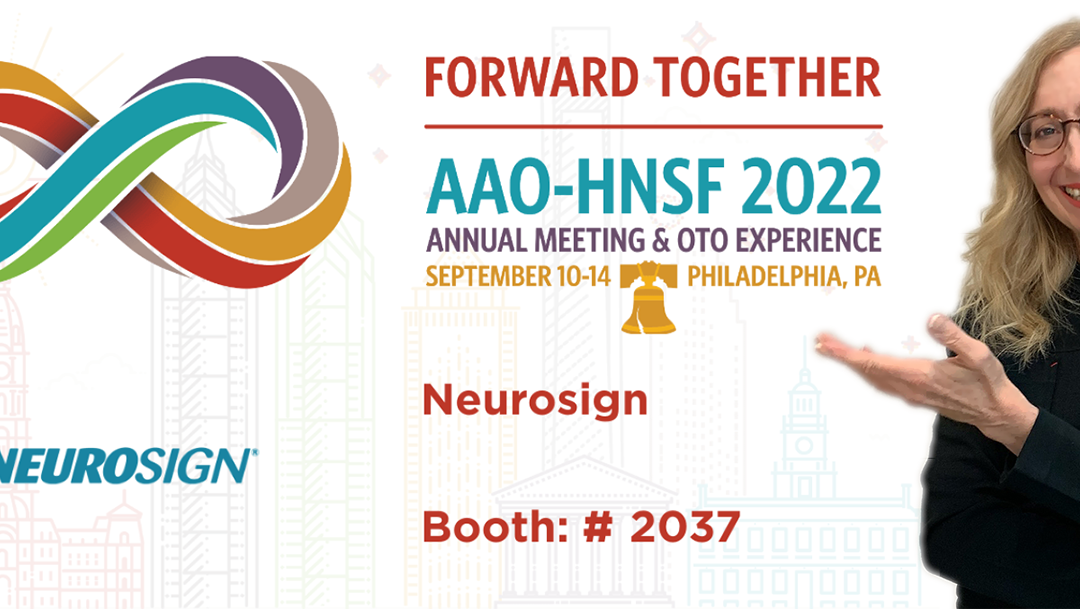 Technomed Leader to Join Neurosign Booth at AAO-HNSF Annual Meeting